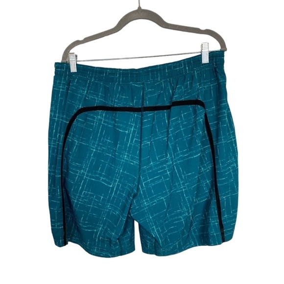 LULULEMON Lined Shorts/Swim Trunks Size XXL Teal Blue - Picture 2 of 8